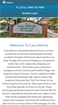 Mobile Screenshot of casaalbertaapartments.com